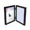 12 Pack: 2 Opening Black 5" x 7" Hinged Frame, Simply Essentials™ by Studio Décor®